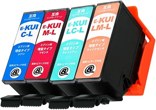 Amazon Kui C M Lc Lm 1 合計４本セット くまのみ 増量インク エプソン用 新互換インクカートリッジタイプ 最新型icチップ対応 残量表示あり 取扱説明書付き 三大保証1年パック対応 Mint製 C Jetank インクカートリッジ 通販