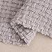 PERSUN Throw Blanket Textured Solid Soft Decorative Knitted Blankets with Fringes for Sofa Couch Home Decor, 50