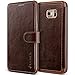 Galaxy S6 Edge Plus Case, Verus [Layered Dandy][Coffee Brown] - [Premium Leather Wallet][Slim Fit] For Samsung S6 Edge+