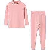 Toddler Thermal Underwear Set Girls Boys Long Johns Kids Pajamas Pjs, 3-7 Years