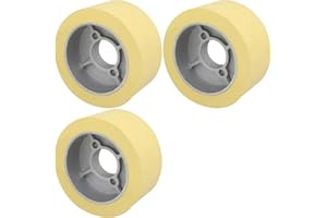 Mucacat 3X Rubber Presses Roller Woodworking Milling Machine Drive Wheel Universal Power Feeder Wheel Power-Stock Feeder Whee