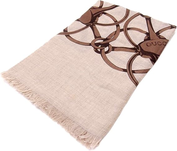 Amazon グッチ ストール ショール マフラー スカーフ レディース ブラウン アウトレット品 並行輸入品 マフラー 通販