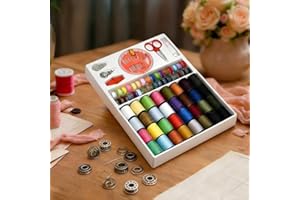 64Pcs Bobbins Sewing Thread Kits Assorted Colors Hand Sewing Thread Reusable Spool Threads Machine Polyester Threads