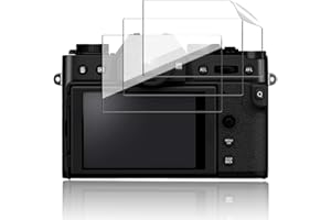 NOUKAJU [3 Pack] Screen Protector for Fujifilm X-T30 III, HD Protective Film,6h Hardness,Scratch,Anti-Fingerprin,Protective F