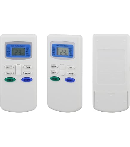 AULCMEET Telecomando KKG12A-C1 Per Condizionatore Portatile – Compatibile Con Changhong, Onax, Ree, Pastamic, Cheblo, Sumikura SK, Prime E Altri