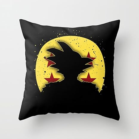 Amazon Co Jp Wumiarua 枕カバー 悟空 シルエット ドラゴンボール 18 X 18 ソファ 寝室用スロー枕カバー ホーム キッチン