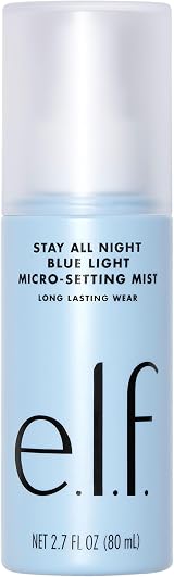 e.l.f. Stay All Night Blue Light Mist Setting Spray Matte Finish 2.7 Fl Oz view 2