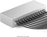 deleyCON CAT 6 Patch Panel 12 Port 1U Shielded RJ45 LAN Network Distribution view 2