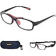 Sports Goggles Glasses Football Soccer Safety Glasses Goggles Adjustable Strap Interchangeable Temples for Men Youth