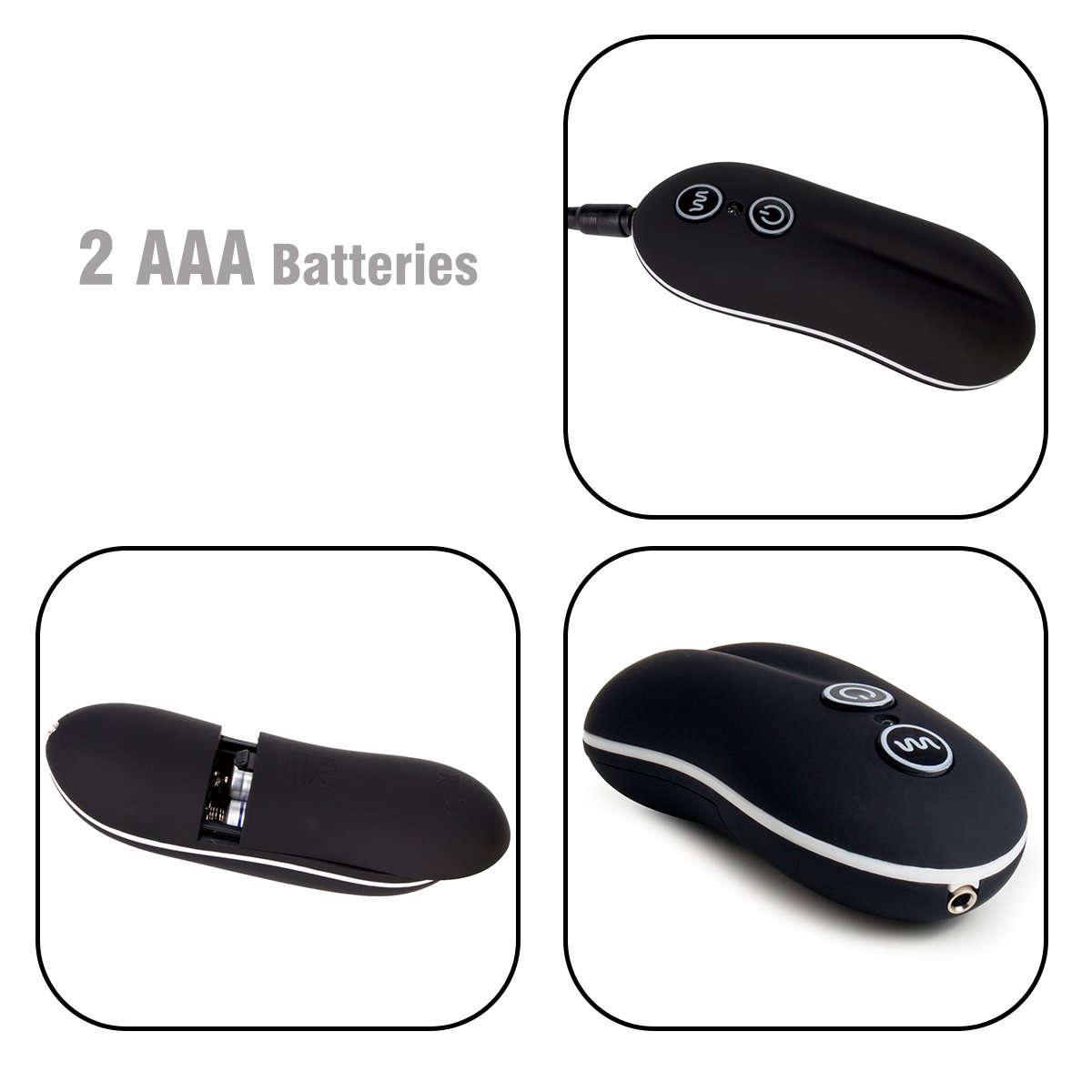 Mini Vibromasseur Prostate Perle Plug Anale Télécommandé