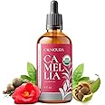 Pure Camellia Seed Oil (118mL / 4oz) — Cold Pressed, 100% Camellia Carrier Oil