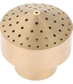 Brass Windmill Rotating Fountain Nozzle – 8-Hole 45° Rotation, High-Strength Brass, Covers 2.5–3m, G1” Thread, For Ponds, Gardens, Parks & Hotels