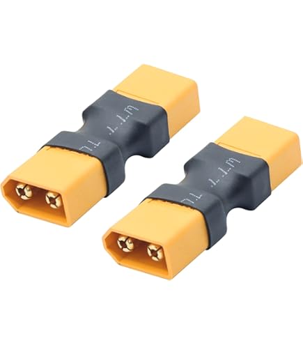 SinLoon XT60 Stecker-Adapter – 2 Stück, Plug-and-Play, Vergoldet Für RC FPV Drohnen & Autos