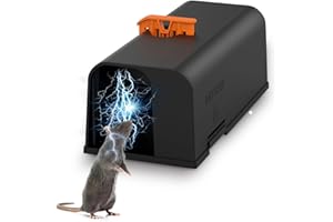 Electric Mouse Trap, Rat Traps Indoor for Home, Electronic Humane Mouse Zapper Rodent and Mice No Touch Reusable Mice Trap