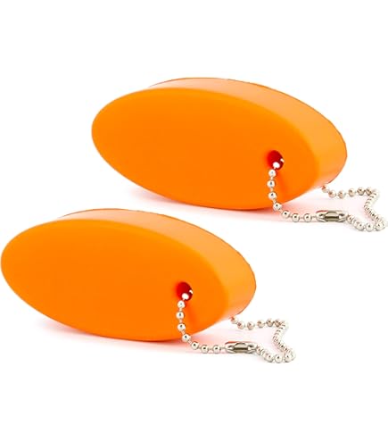 Lucky Line Soft Key Float - Neon Yellow Key Floater With Ball Chain For ...