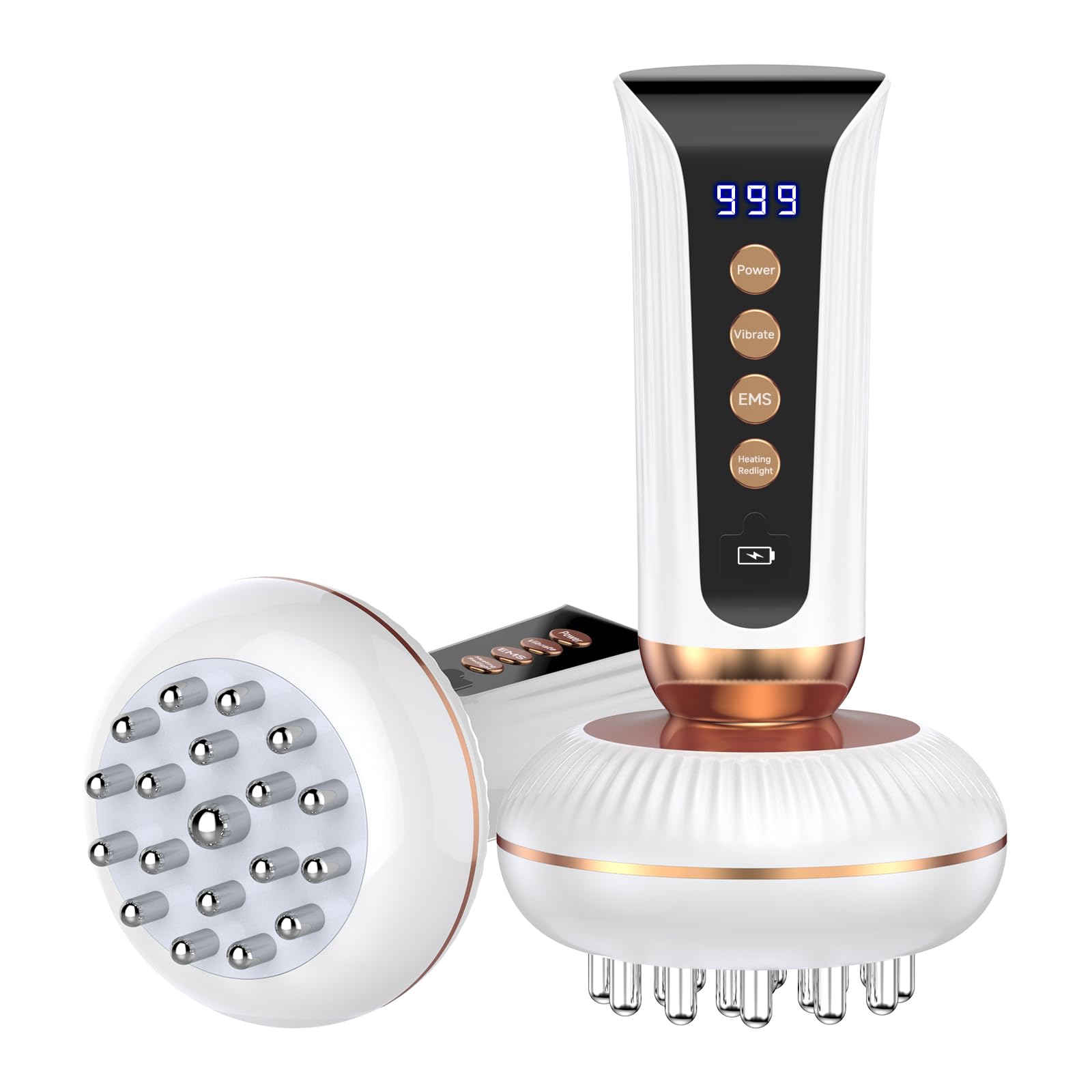 Photo 1 of 4-in-1 Body Sculpting Machine - Lymphatic Drainage Massager - Anit Cellulite Massage Tool Help Reduce Stretch Marks & Cellulite & Fat, Pain Relife Devices for Body (Belly, Legs, Arms, Butt, Low Back)