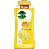 Dettol Body Wash and Shower Gel | Lime Fresh | For Women and Men | 250ml (8.45 fl oz)