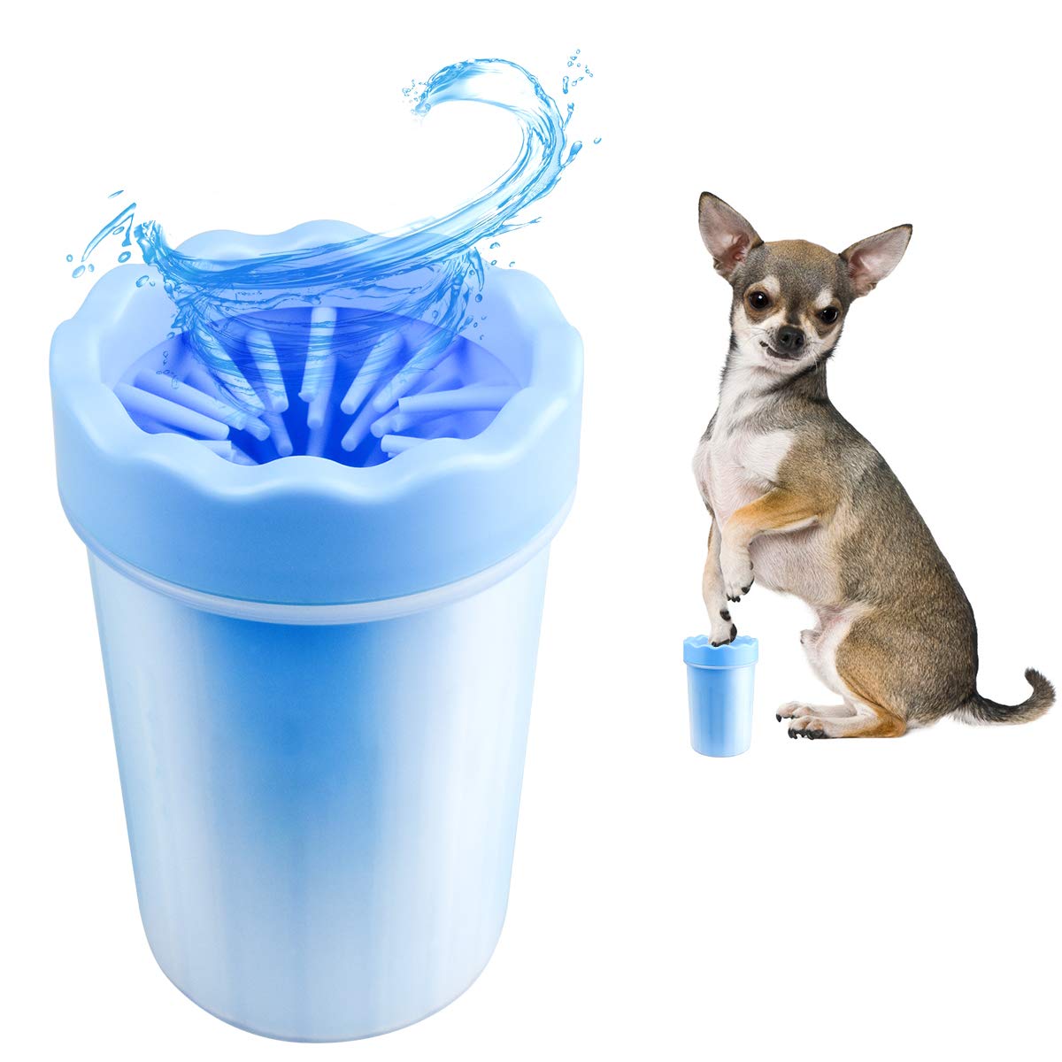 dog paw washer cup