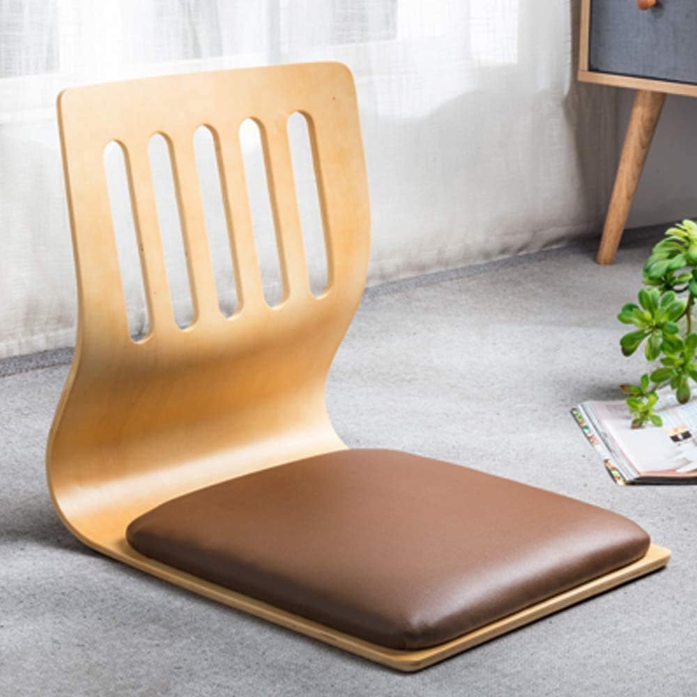 Game Chairs,Living Room Chair Japanese Legless Chair Bay Window Backrest Chair Lazy Chair Cushion,Floor Chair Lazy Sofa Game Meditation Floor Seating Floor Chairs with Back Support for Adults (C)