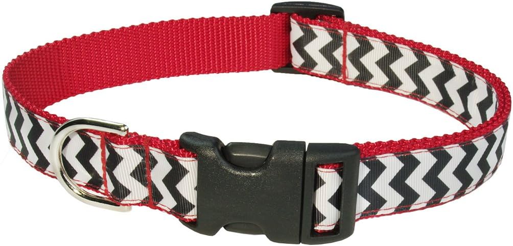 chevron dog collar