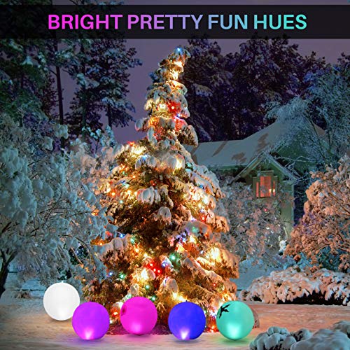 Hapikay 2019 Solar Floating Pool Lights 14 Inch Fun Vibrant