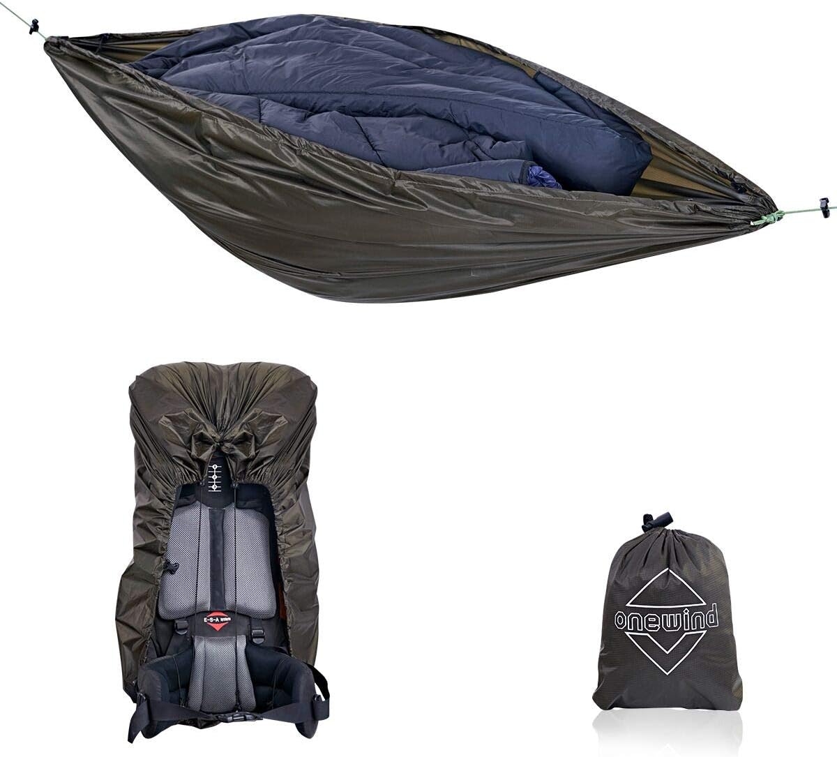 onewind Gear Hammock Mini Storage Camping Backpack Rain Cover Portable