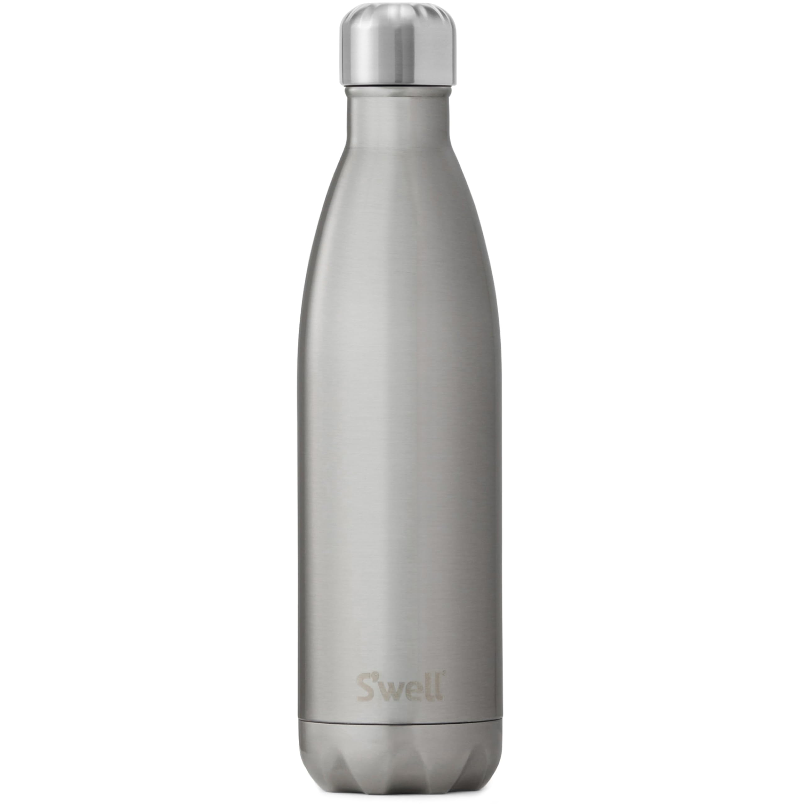 Photo 1 of S'well Stainless Steel Water Bottle, 25oz, Silver Lining, Triple Layered Vacuum Insulated Containers Keeps Drinks Cold for 48 Hours and Hot for 24, BPA Free, Perfect for On the Go