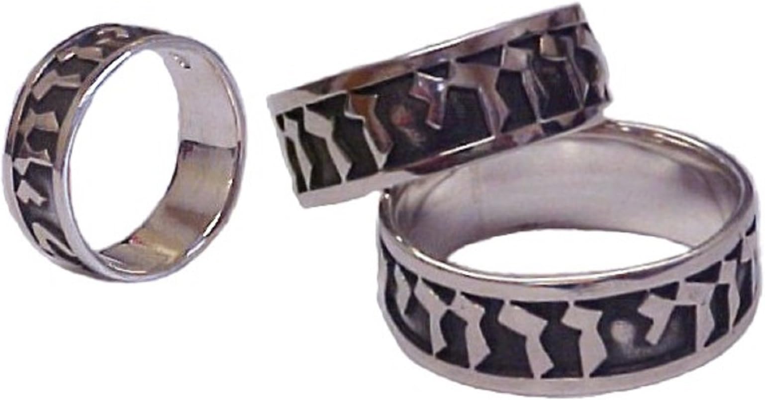 I Am for My Beloved Promise Ring Women's Men's Holy Land Spiritual Religious Jewelry (10)