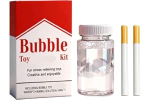 Bubble Toy Cigarette, Bubble Blowing Cigarette Stress Relief Toy, Fake Bubbles Smoke Cigarettes Pack Blower, Blow Bubbles Cig