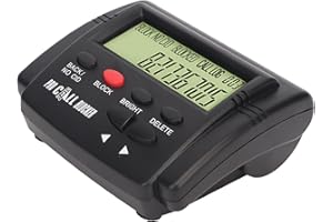 ASHATA Call Blocker, Call Blocker for Landline Phones, 4000 Groups Large Capacity Prevent Harassment Caller ID Box with LCD Display