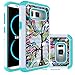 Samsung Galaxy S8 Plus Case,Berry Accessory Studded Rhinestone Crystal Bling Hybrid [ Dual Layer ] Armor Case Cover for Samsung Galaxy S8 Plus 2017 - Love Tree
