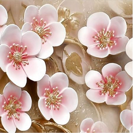 Flwhdzw Mural De Pared Papel Pintado 3D Estereoscópico En Relieve