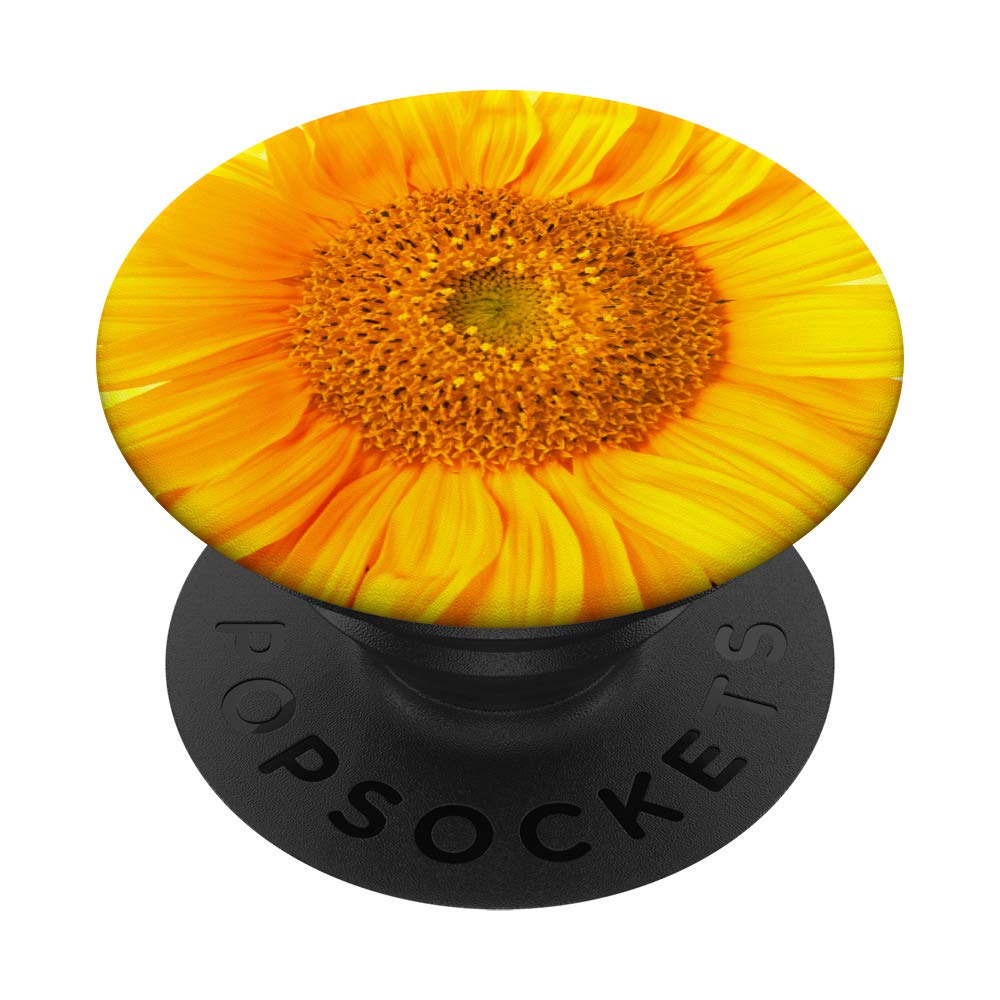 Yellow Gerber Daisy Flower Floral Gift PopSockets Grip and Stand for Phones and Tablets
