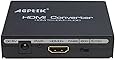 AGPTEK HDMI zu HDMI Audio Extractor Splitter - Premium 3D Audio / EDID Steuerung / Audio Extractor 2.0 - digitales 5.1 Toslink - SPDIF & L/R Stereoausgang 1080P 50/60Hz 720P/480P 225MHz / 6.75Gbps/Nicht f&uuml;r Dolby Digital Plus/PCM 5.1CH