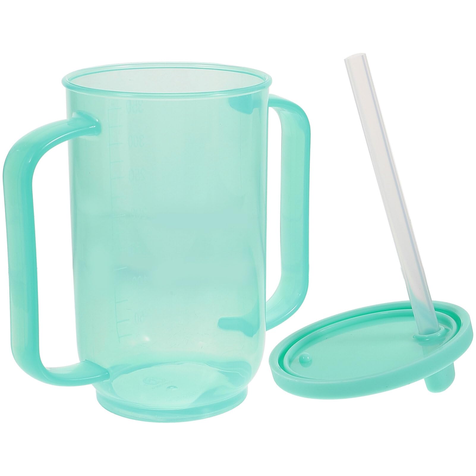 MAGICLULU Spill Drinking Cup for Disabled Patients and Elderly Design Convenient Inclined Mouth for Easy Drinking Maternity Water Cup Unbreakable and Portable