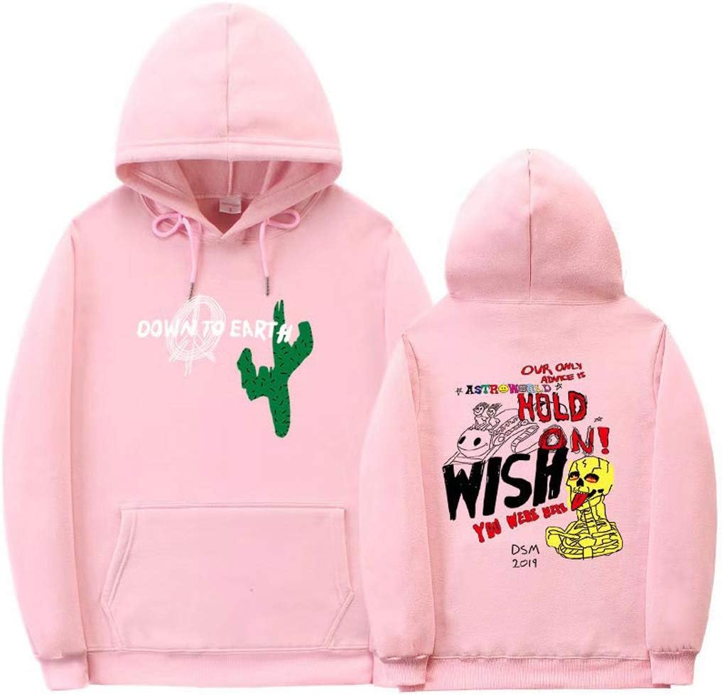 Travis Scott ASTROWORLD Streetwear Men Hoodie Sweatshirt Pullover Long Sleeve