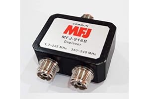 MFJ Enterprises Original MFJ-916B 1.8-225, 350-540 MHz Duplexer - SO-239
