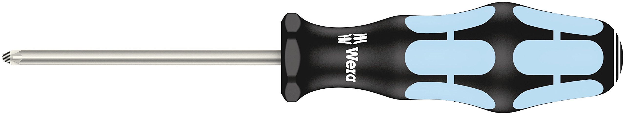 Wera 3355 PZ Kraftform Stainless Steel Lasertip Pozidriv screwdriver, PZ 1x80mm, 05032031001