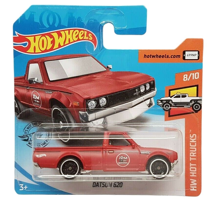Hot Wheels - Datsun 620 - HW Hot Trucks 8/10 - GHC41 - Short Card - JDM - Mattel 2020
