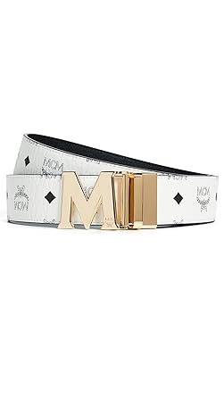 black mcm belt