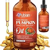 Nubian Nutrified Organic Pumpkin Seed Oil - DHT Blocker for Women Hair Growth - DHT Blocker For Men - Pumpkin Seed Oil for Hair Growth