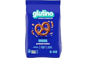 Glutino Gluten Free Pretzel Twists, Salted, 8 oz