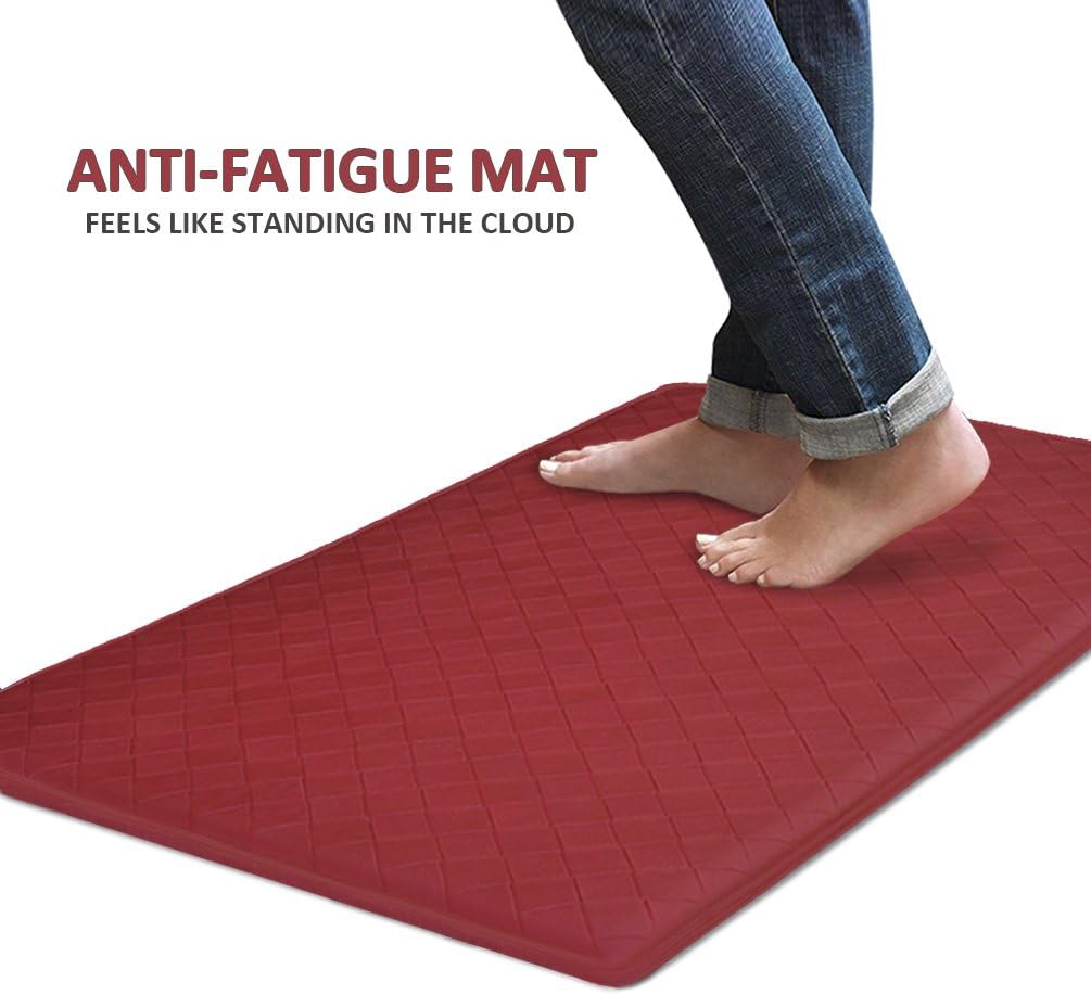 Best Red Kitchen Fatigue Mats