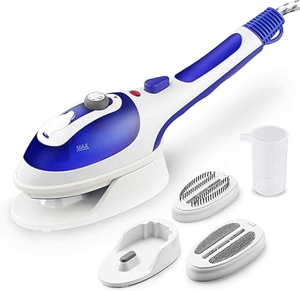 Amazon アイロン ハンディアイロンスチームアイロン ハンガーにかけたまま シワ伸ばし 強力スチーム 3段階温度調節 衣類スチーマー 2way 携帯便利 除菌 消臭 旅行用 軽量 青い 進化版 標準版 Bilibala スチームアイロン 通販