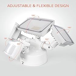 JJC 4600LM 3CCT Selectable LED Security Lights