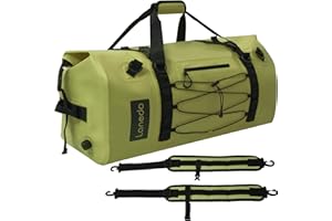 Lanedo 80L Dry Bag Large Waterproof Bag Roll-Top Heavy Duty Fishing Duffel Bag with Durable Straps & Handles for Kayaking Paddle boarding Boating Rafting Fishing