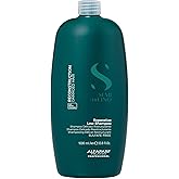 ALFAPARF MILANO Semi di Lino Reconstruction Reparative Sulfate Free Shampoo for Damaged Hair - Color Safe - Repairs, Restores Fiber & Elasticity - Paraben Free - Vegan (33.8 oz)