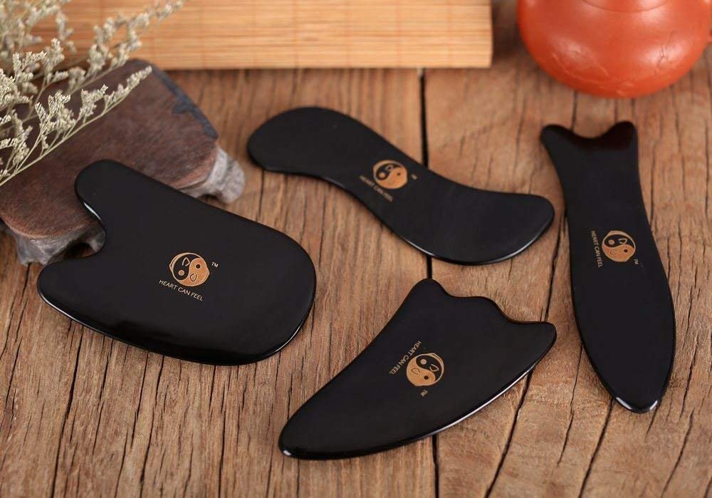 Gua Sha Scraping Massage Tool,Ultra Smooth Edge for Physical Therapy