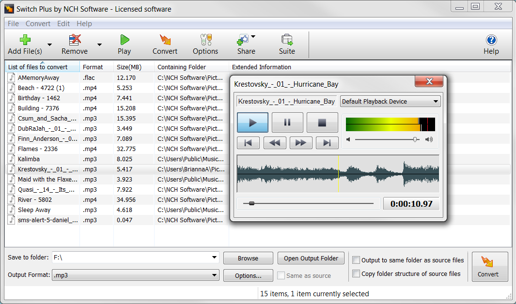 Switch Plus Audio File Converter [Download] Pricepulse