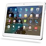 YUNTAB Tablet Pc 10.1 Zoll Tablet 3g- Android 5.1 Lollipop - Telefonieren - GPS- Navigation - Google play - 1GB RAM - 16GB - Dual kamera- battery 5000 mha - Bluetooth 4.0 (Silber)